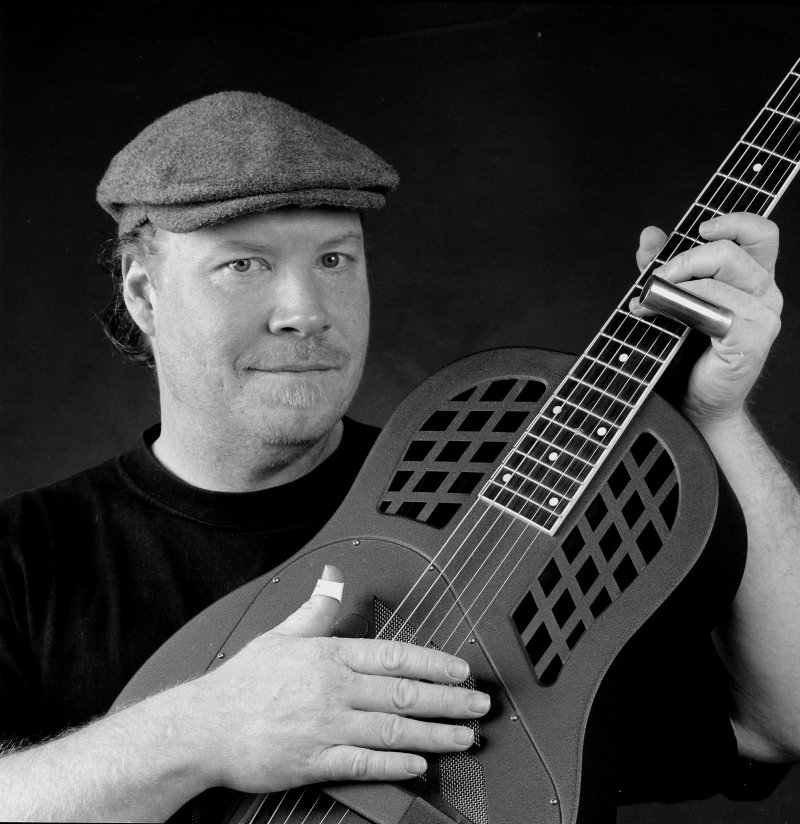 Blue Fox with Resophonic Guitar